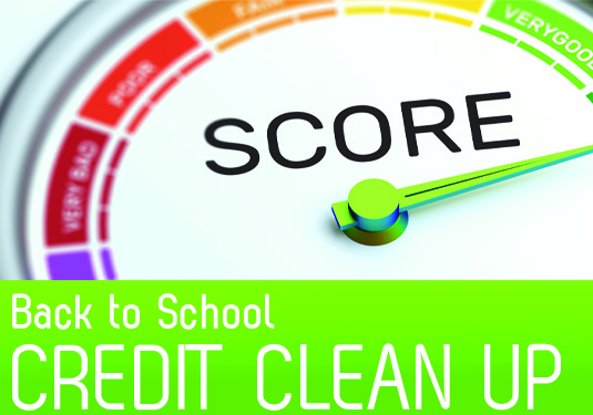 Back to School: Credit Clean Up!